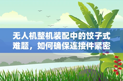 无人机整机装配中的饺子式难题，如何确保连接件紧密无间？