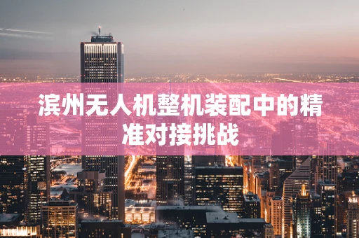 滨州无人机整机装配中的精准对接挑战