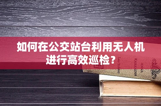如何在公交站台利用无人机进行高效巡检？
