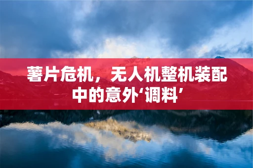 薯片危机，无人机整机装配中的意外‘调料’