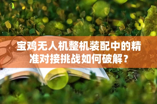 宝鸡无人机整机装配中的精准对接挑战如何破解？