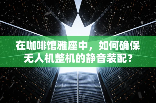在咖啡馆雅座中，如何确保无人机整机的静音装配？