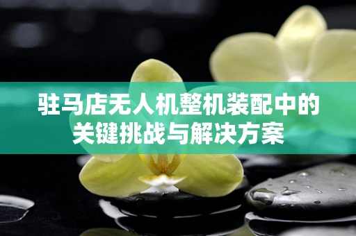 驻马店无人机整机装配中的关键挑战与解决方案