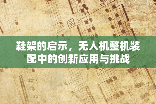 鞋架的启示，无人机整机装配中的创新应用与挑战