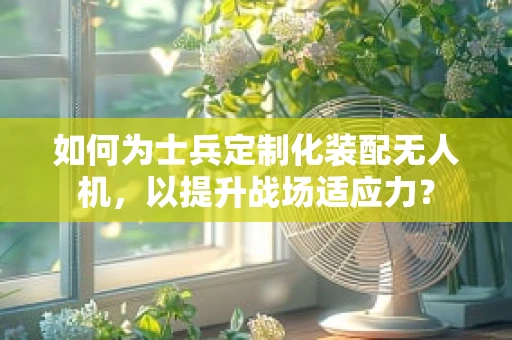 如何为士兵定制化装配无人机，以提升战场适应力？