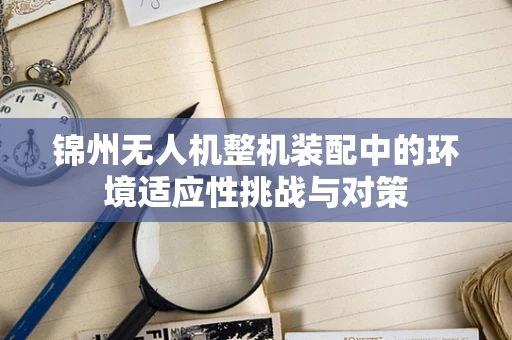 锦州无人机整机装配中的环境适应性挑战与对策