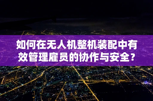 如何在无人机整机装配中有效管理雇员的协作与安全？