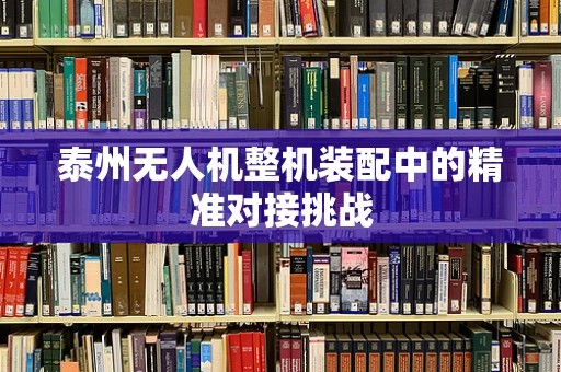 泰州无人机整机装配中的精准对接挑战