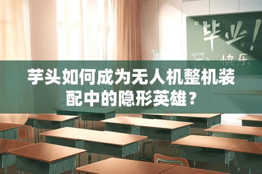 芋头如何成为无人机整机装配中的隐形英雄？