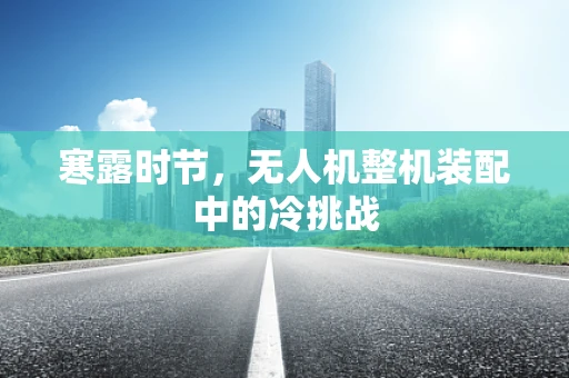 寒露时节，无人机整机装配中的冷挑战