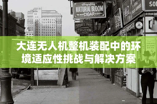 大连无人机整机装配中的环境适应性挑战与解决方案