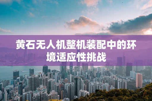 黄石无人机整机装配中的环境适应性挑战