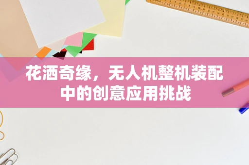 花洒奇缘，无人机整机装配中的创意应用挑战