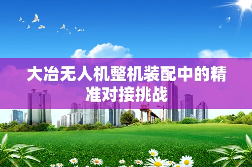 大冶无人机整机装配中的精准对接挑战