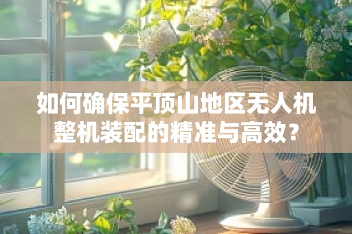 如何确保平顶山地区无人机整机装配的精准与高效？