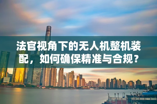 法官视角下的无人机整机装配，如何确保精准与合规？