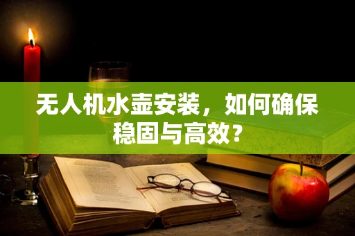 无人机水壶安装，如何确保稳固与高效？