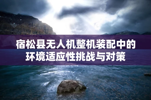 宿松县无人机整机装配中的环境适应性挑战与对策