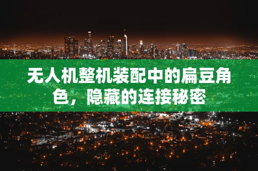 无人机整机装配中的扁豆角色，隐藏的连接秘密