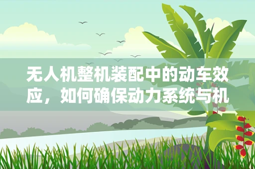 无人机整机装配中的动车效应，如何确保动力系统与机身的完美融合？