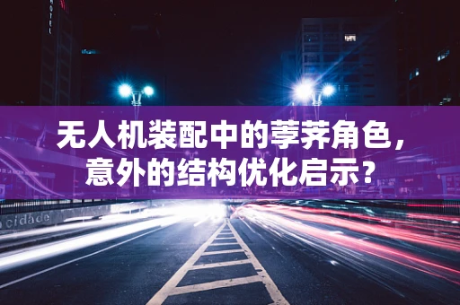无人机装配中的荸荠角色，意外的结构优化启示？