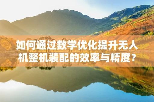 如何通过数学优化提升无人机整机装配的效率与精度？