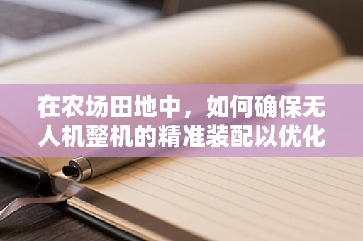 在农场田地中，如何确保无人机整机的精准装配以优化农业监测？