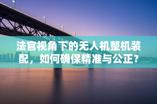 法官视角下的无人机整机装配，如何确保精准与公正？