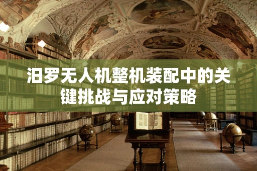 汨罗无人机整机装配中的关键挑战与应对策略