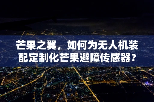 芒果之翼，如何为无人机装配定制化芒果避障传感器？