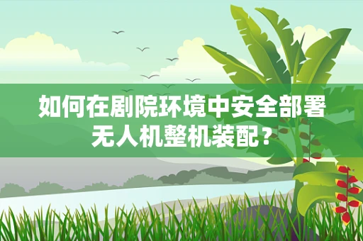如何在剧院环境中安全部署无人机整机装配？