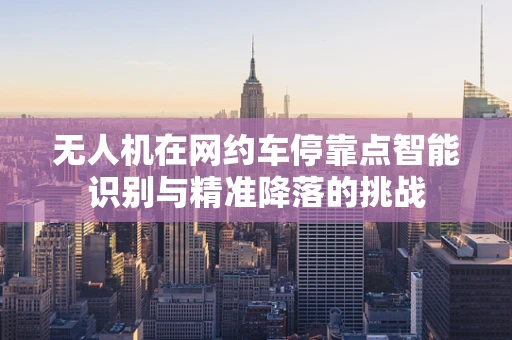 无人机在网约车停靠点智能识别与精准降落的挑战