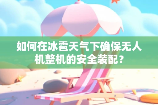 如何在冰雹天气下确保无人机整机的安全装配？