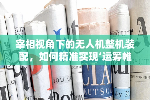宰相视角下的无人机整机装配，如何精准实现‘运筹帷幄’的智慧？