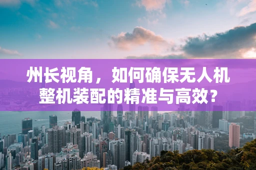 州长视角，如何确保无人机整机装配的精准与高效？