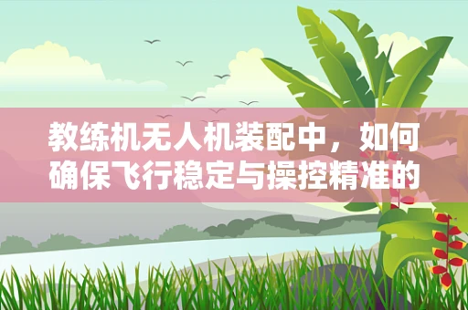 教练机无人机装配中，如何确保飞行稳定与操控精准的平衡？