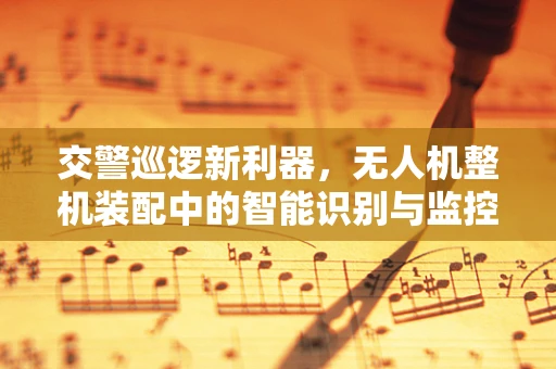 交警巡逻新利器，无人机整机装配中的智能识别与监控方案