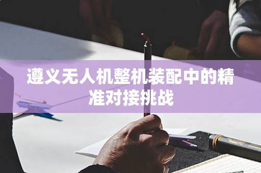 遵义无人机整机装配中的精准对接挑战