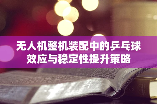 无人机整机装配中的乒乓球效应与稳定性提升策略