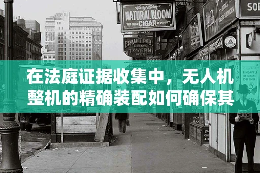 在法庭证据收集中，无人机整机的精确装配如何确保其技术可信度？
