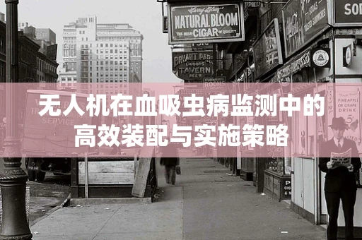 无人机在血吸虫病监测中的高效装配与实施策略
