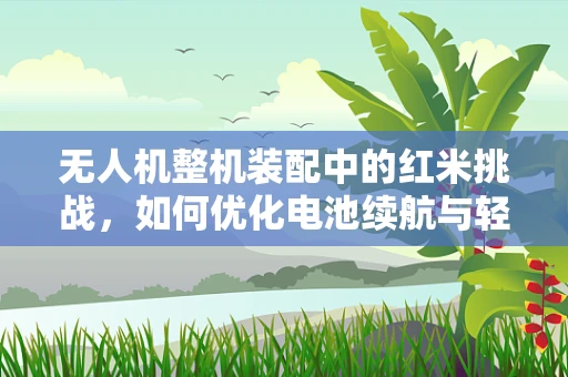 无人机整机装配中的红米挑战，如何优化电池续航与轻量化设计？