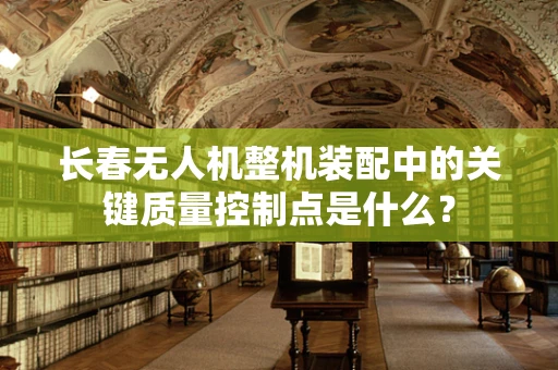长春无人机整机装配中的关键质量控制点是什么？