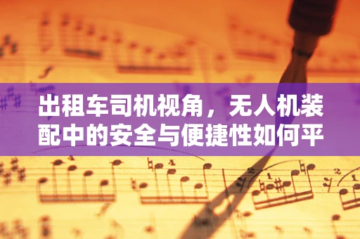 出租车司机视角，无人机装配中的安全与便捷性如何平衡？