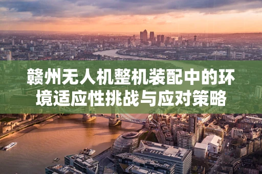 赣州无人机整机装配中的环境适应性挑战与应对策略
