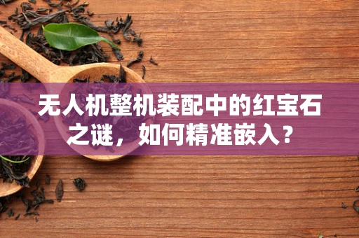 无人机整机装配中的红宝石之谜，如何精准嵌入？