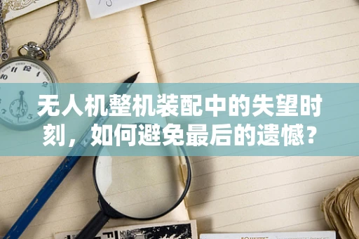 无人机整机装配中的失望时刻，如何避免最后的遗憾？