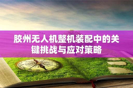 胶州无人机整机装配中的关键挑战与应对策略