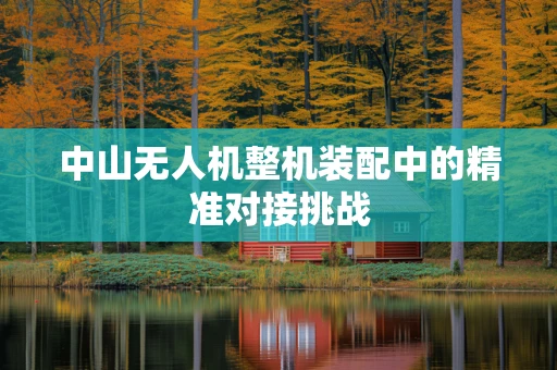 中山无人机整机装配中的精准对接挑战