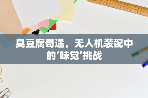 臭豆腐奇遇，无人机装配中的‘味觉’挑战